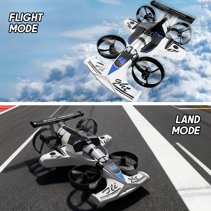 Drone Power Bank - 2in1 Mini Drone Air-Ground Flying Car