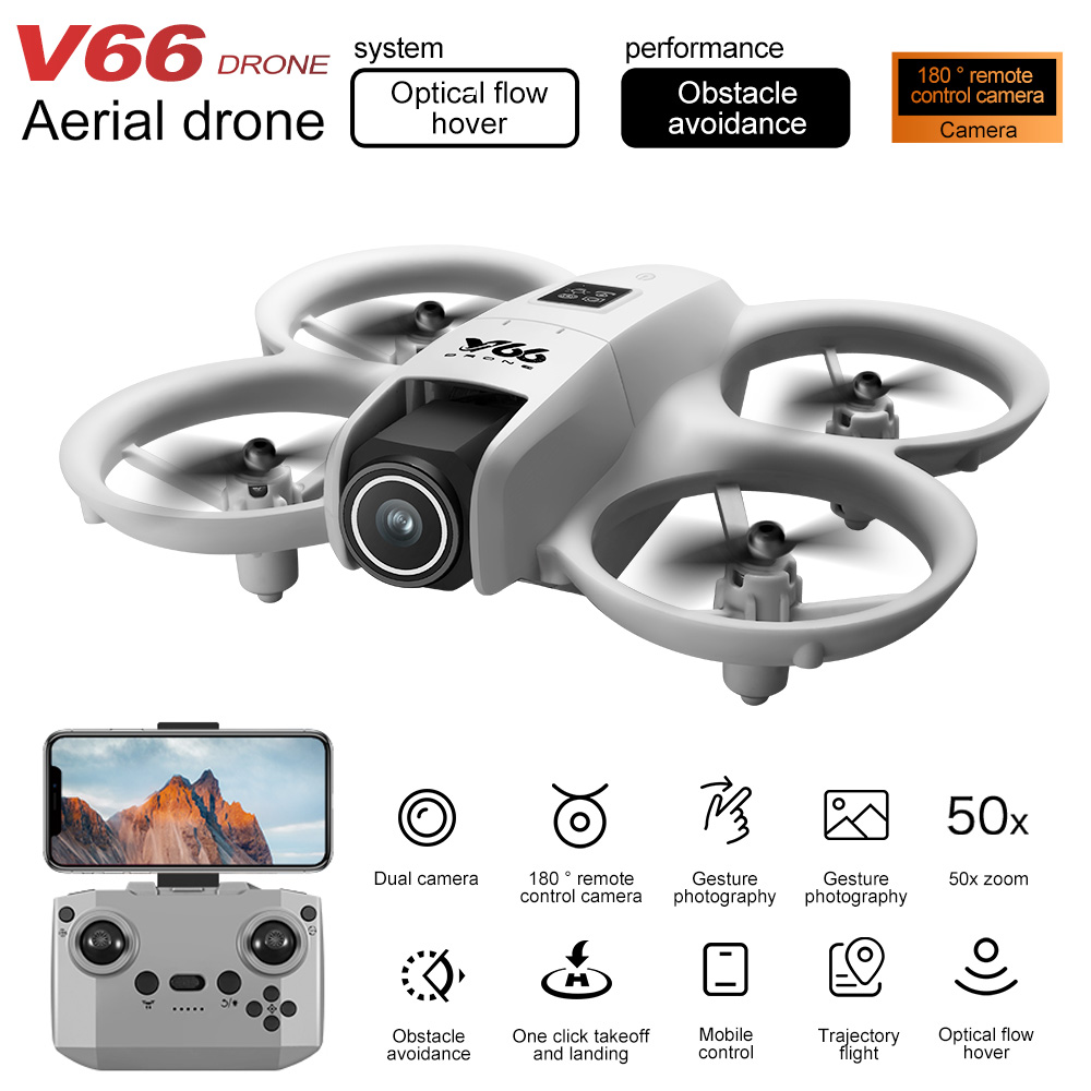 New V66 Mini Drone HD Camera 4 - огляд і ціна Drone Power Bank