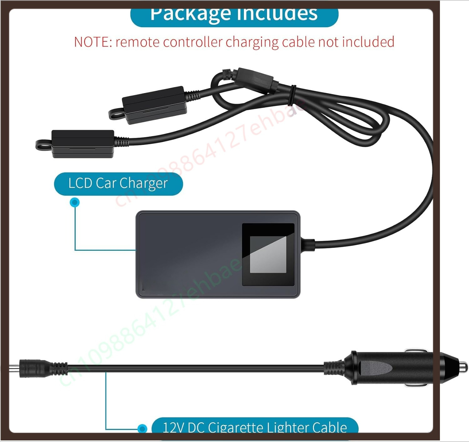 LCD battery car charger for DJ - огляд і ціна Drone Charging Hub