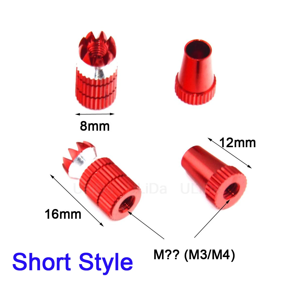 2 PCS Aluminum RC Rocker Head  - огляд і ціна Drone Control Stick