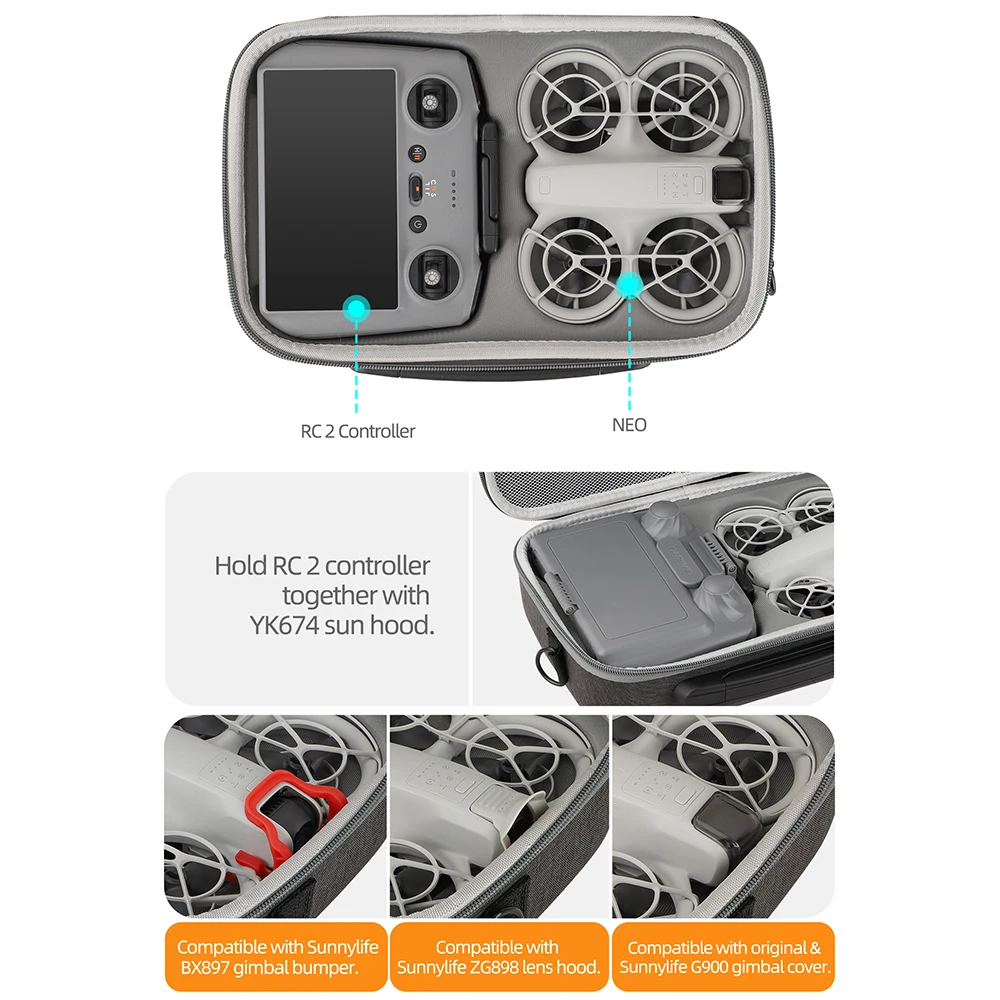 For DJI NEO RC 2 Remote Contro - огляд і ціна Drone Joystick Cover