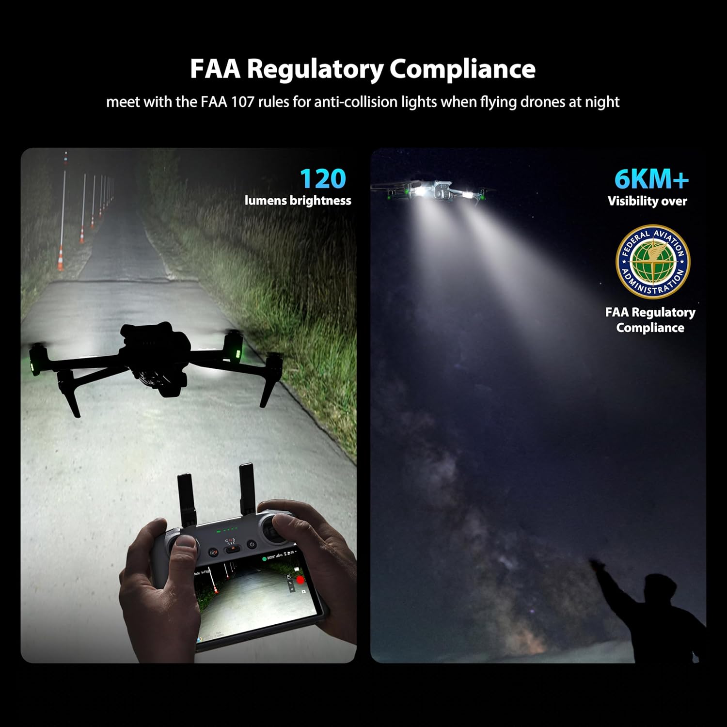 STARTRC Drone Strobe Light Ant - огляд і ціна Drone Control Stick