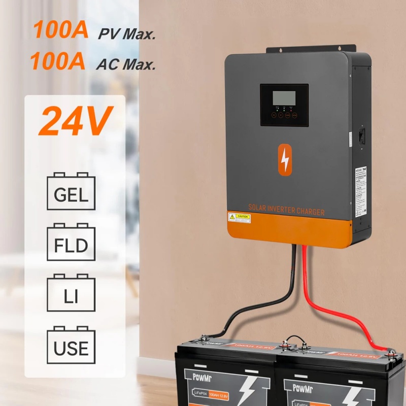 PowMr 4.2KW Off Grid Inverter  - огляд і ціна Drone Solar Charger