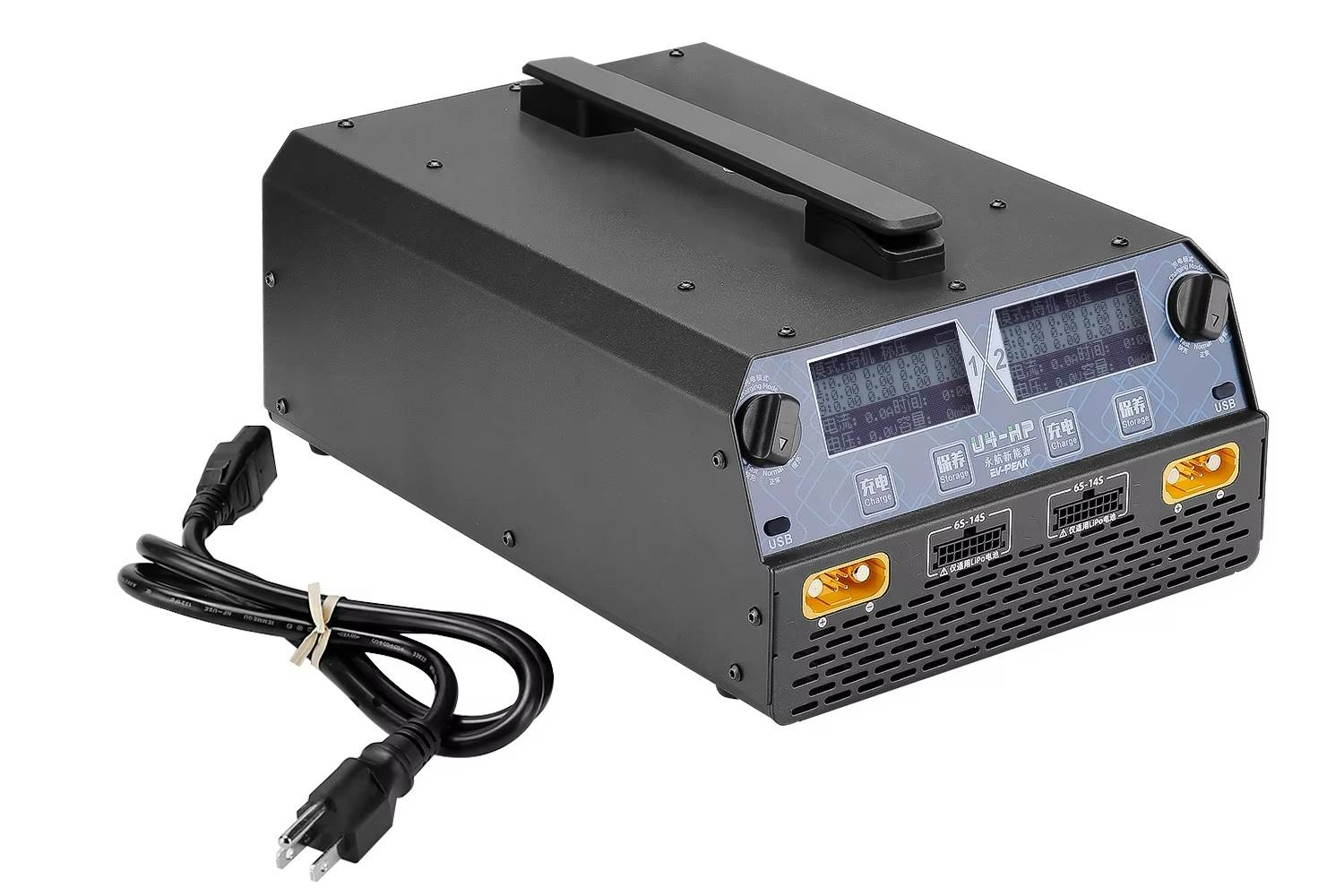 EV-PEAK U4-HP Dual Channel 250 - огляд і ціна Drone Battery Charger