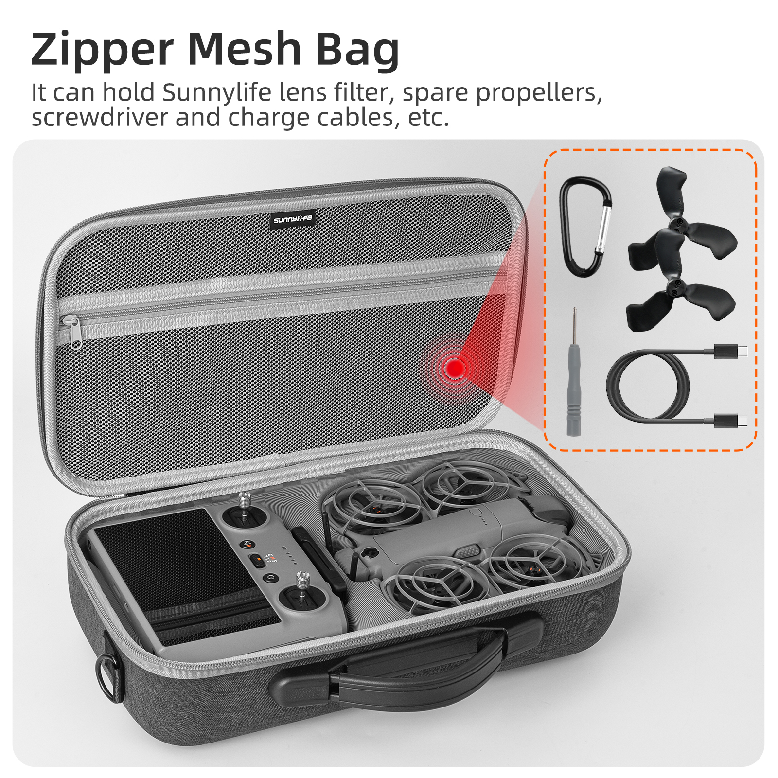 Portable Carrying Case For DJI - огляд і ціна Drone Joystick Cover