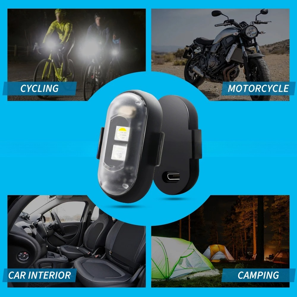 Motorcycle Strobe Light, APP C - огляд і ціна Drone Strobe Light