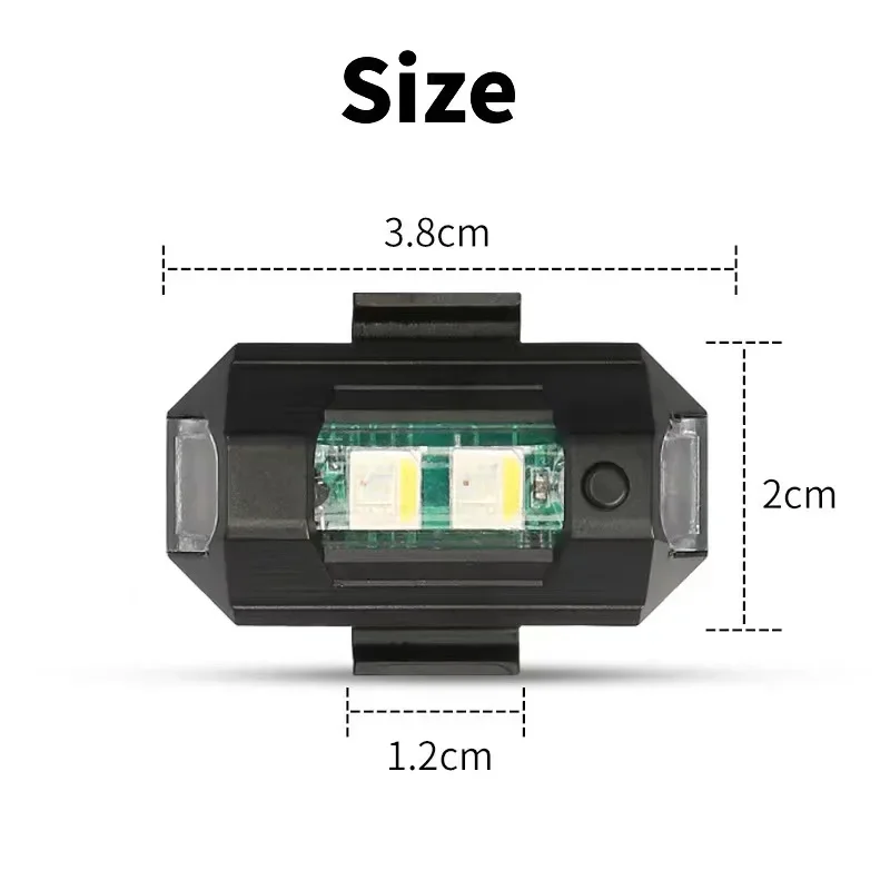 Motorcycle Lights Drone Strobe - огляд і ціна Drone Beacon Light