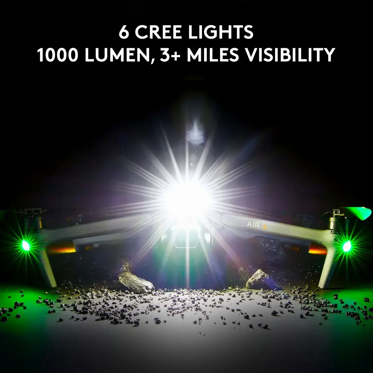 VIFLY Strobe Platinum - 6 Cree - огляд і ціна Drone Beacon Light