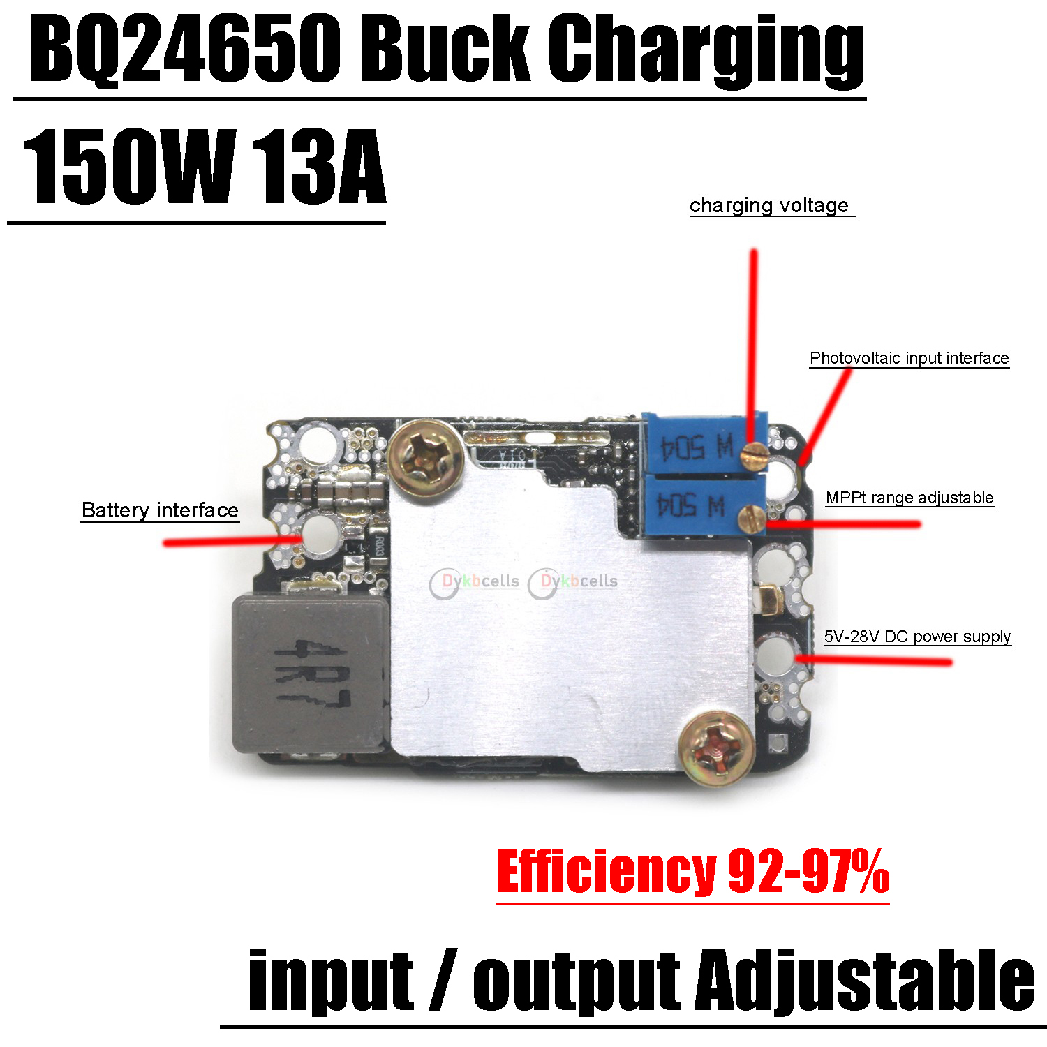 150W 13A BQ24650 Charging MPPT - огляд і ціна Drone Solar Charger