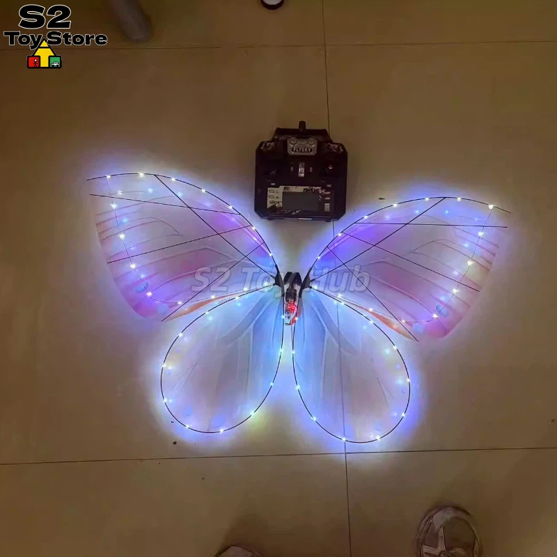 LED RC Bionic Butterfly Drone  - огляд і ціна Drone Beacon Light