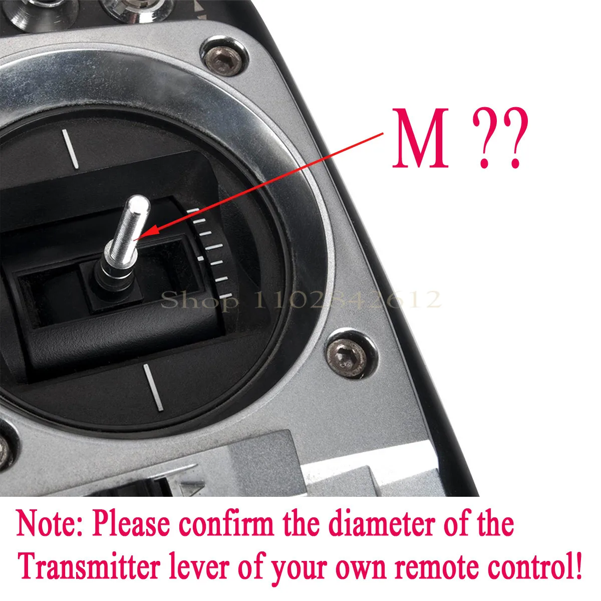 M3 M4 CNC 3D Rocker Antislip T - огляд і ціна Drone Control Stick