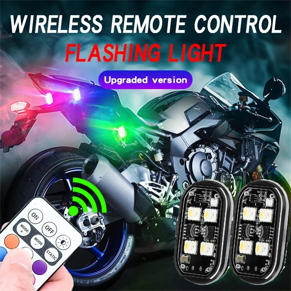 2/4/6pcs Wireless Remote Contr - огляд і ціна Drone Strobe Light