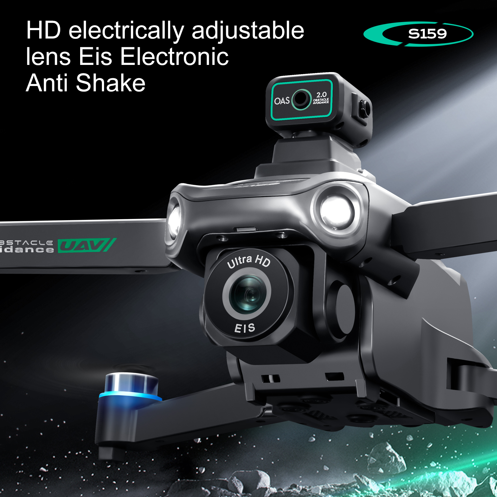 S159 GPS Drone 4K Profesional  - огляд і ціна Drone Controller Screen
