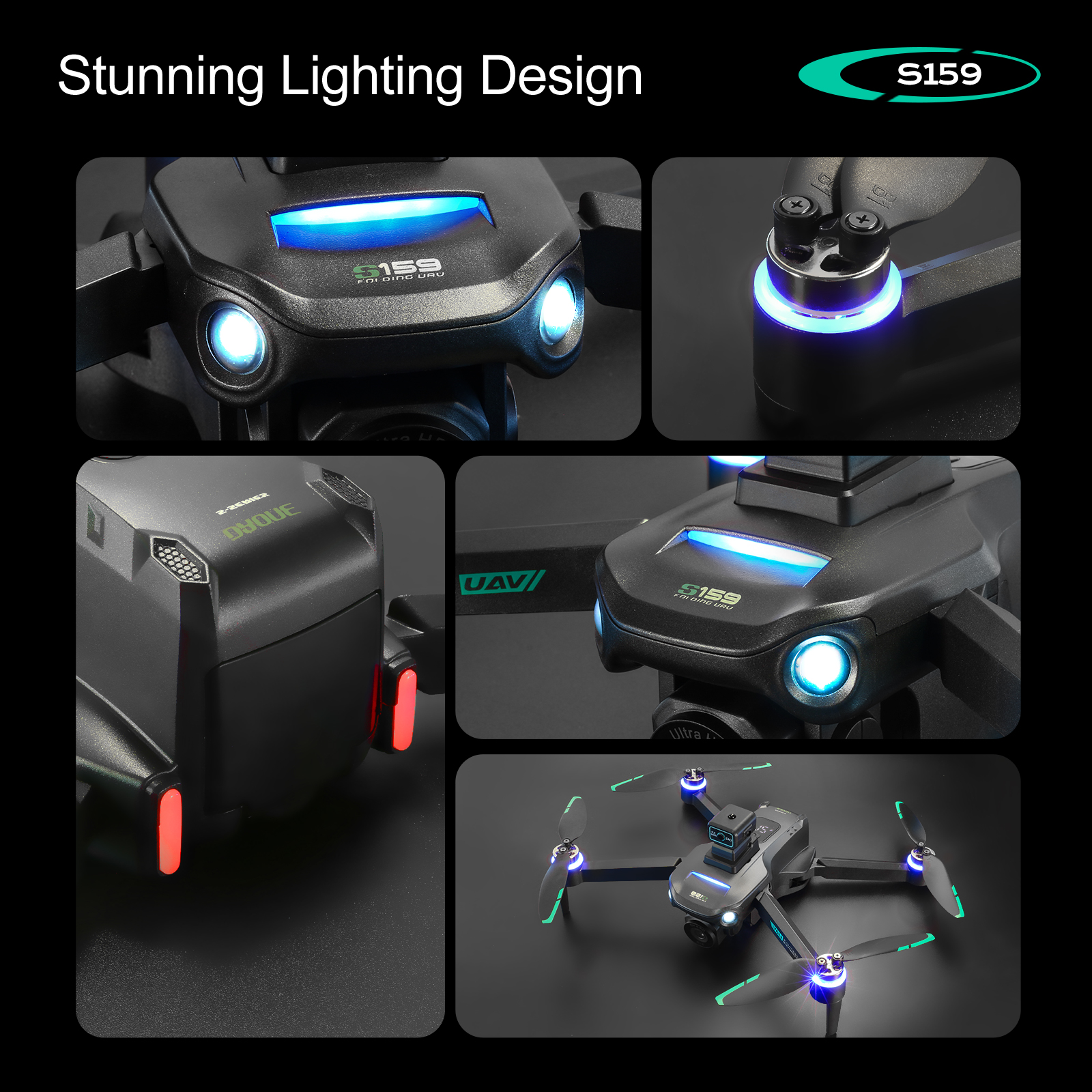 S159 GPS Drone 4K Profesional  - огляд і ціна Drone Controller Screen